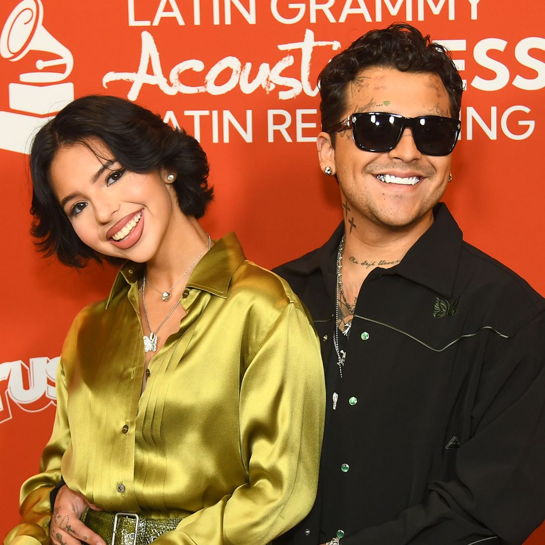 Angela Aguilar congratulates Christian Nodal on receiving recognition from Harvard University