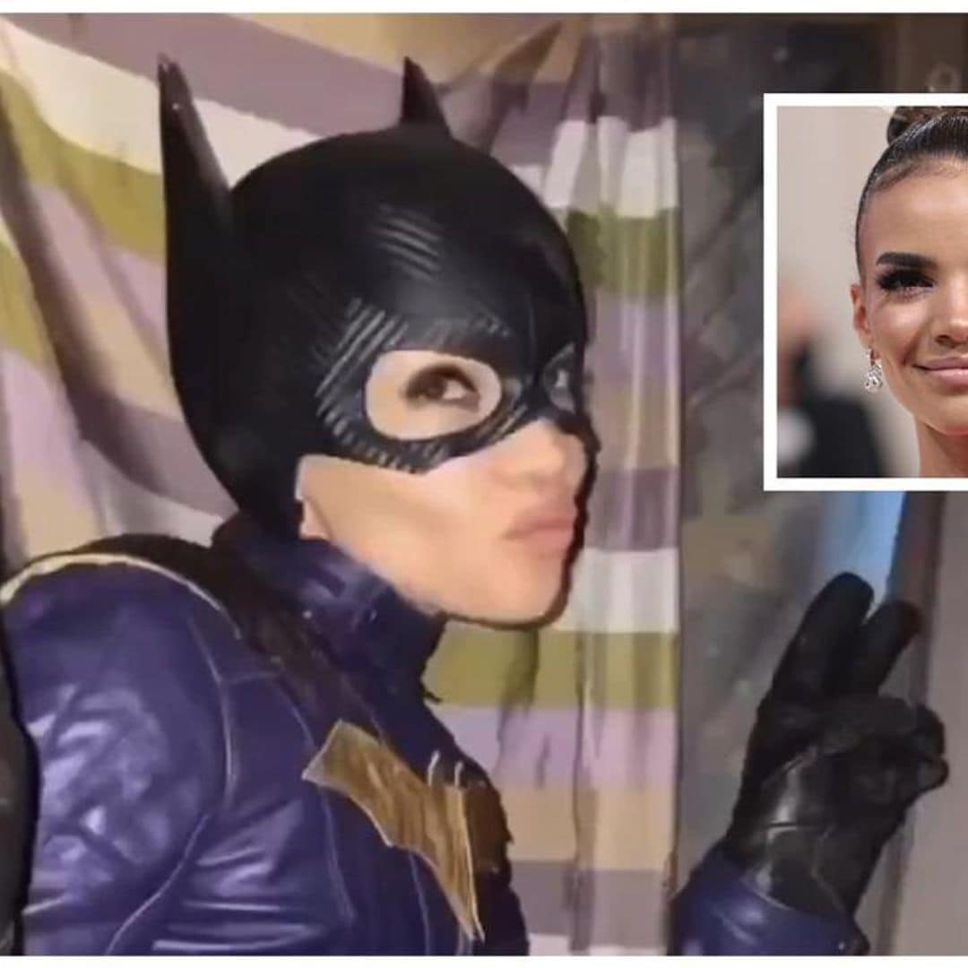 Leslie Grace shares a peek at Batgirl’s costume among other never-seen-before videos and snaps