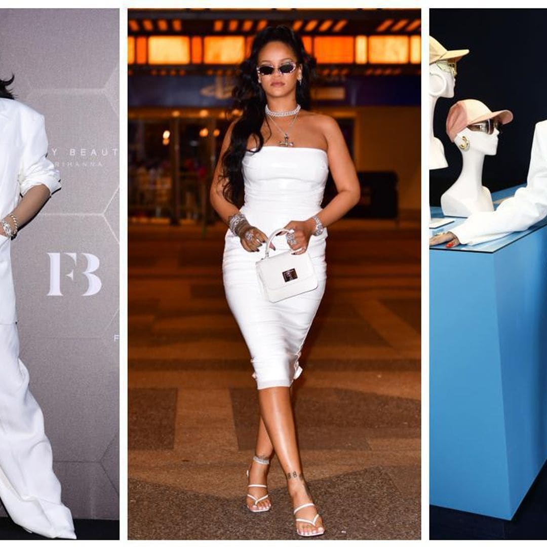 Rihanna’s favorite monochrome outfits