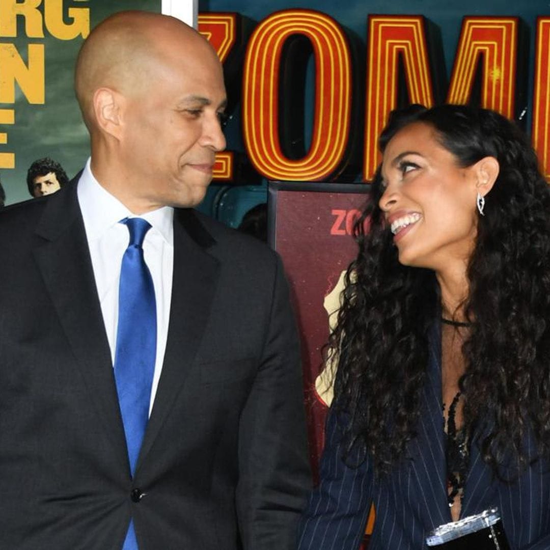 Rosario Dawson reveals how love Cory Booker got her number