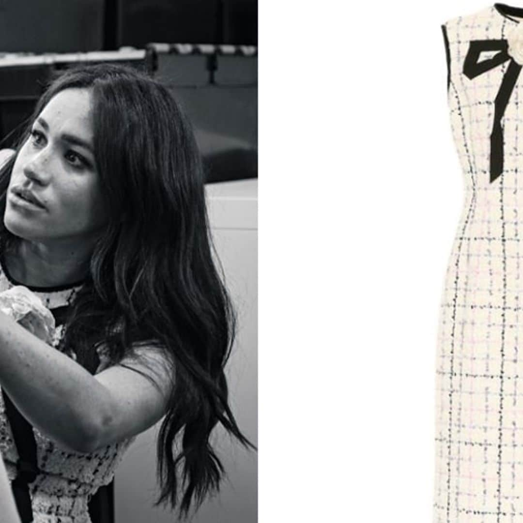 Revealed: the incredible Gucci dress Meghan wore for her editorial debut