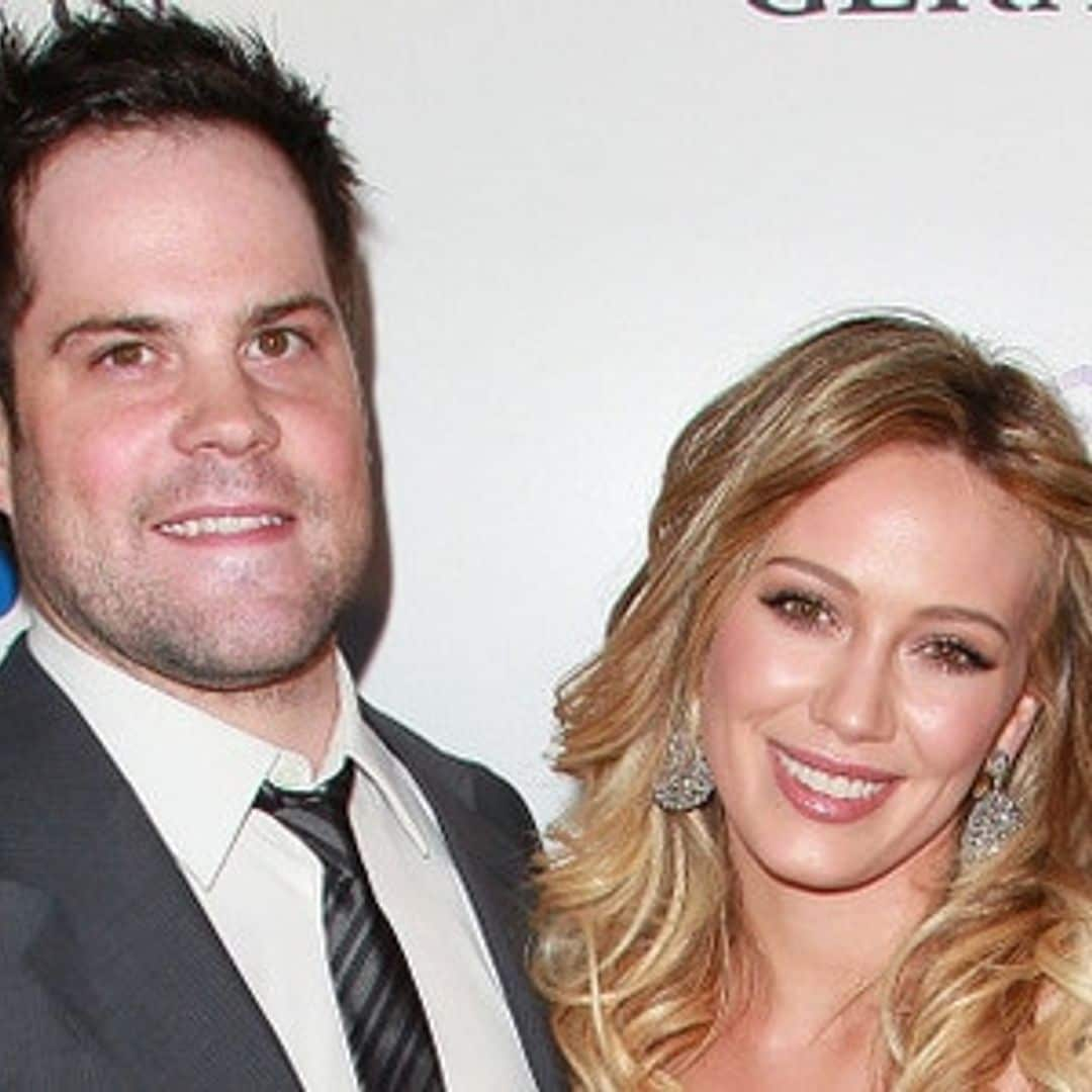 Hilary Duff and ex-husband Mike Comrie snap selfie together: 'Family First'