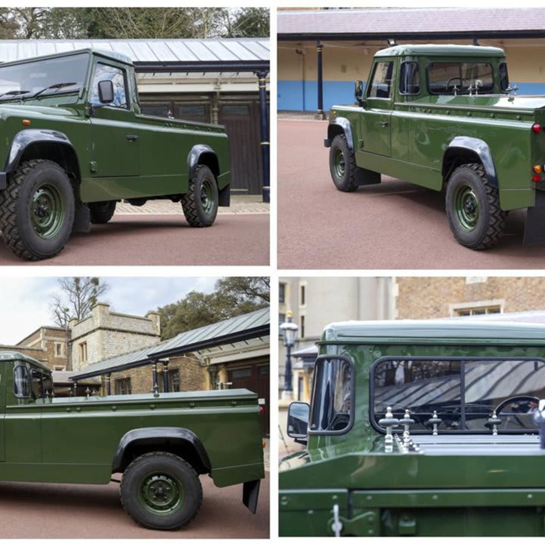 Prince Philip’s custom-made Land Rover will transport the Duke’s coffin