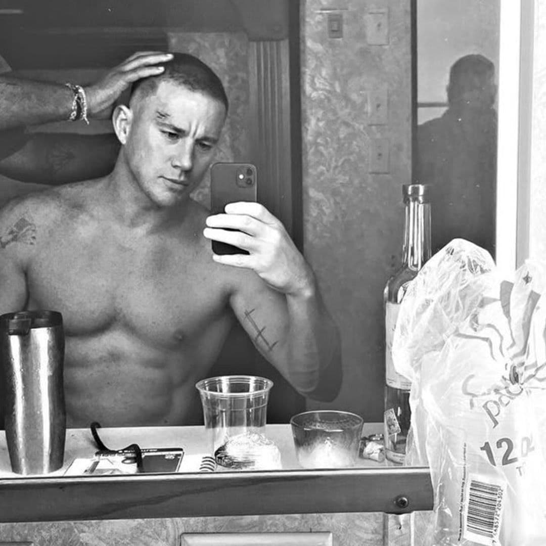 Channing Tatum posts shirtless selfie in celebration of wrapping new movie