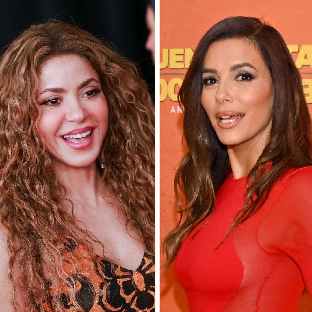 Como toda una fan, Eva Longoria disfrutó del concierto de Shakira en la Ciudad de México