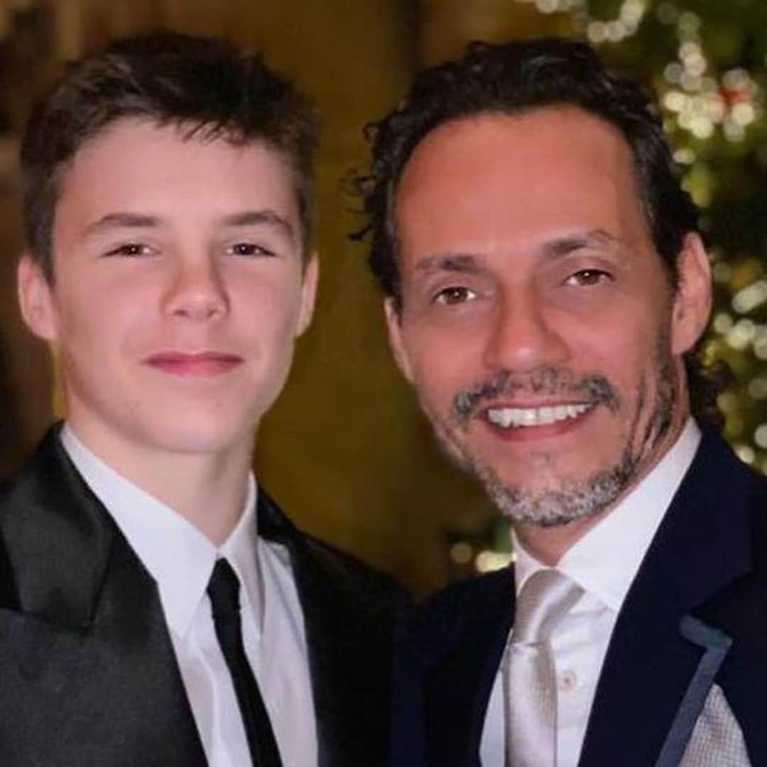 Marc Anthony’s godson Cruz Beckham turns 15 – see the unseen (and embarrassing) family photos