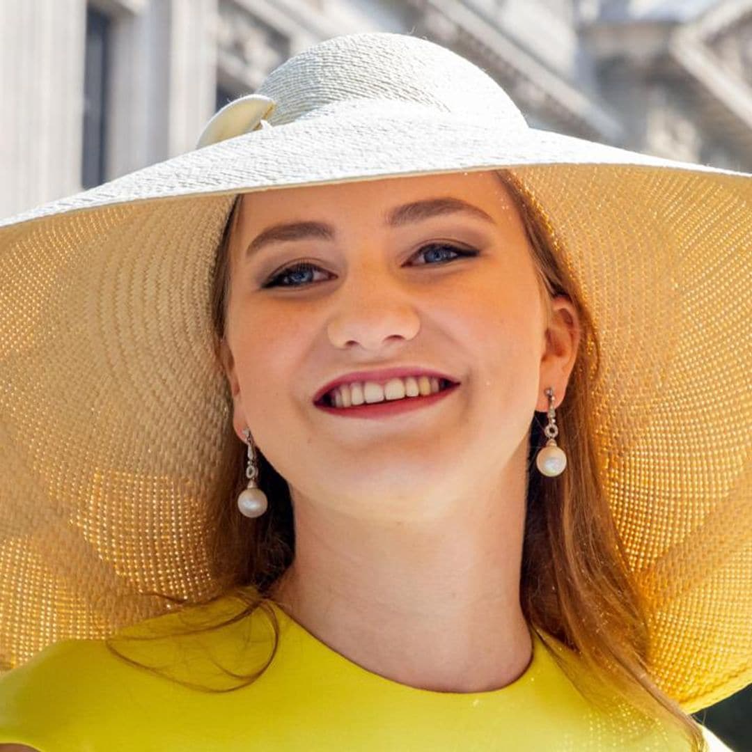 Belgian Princess is ray of sunshine at National Day festivities