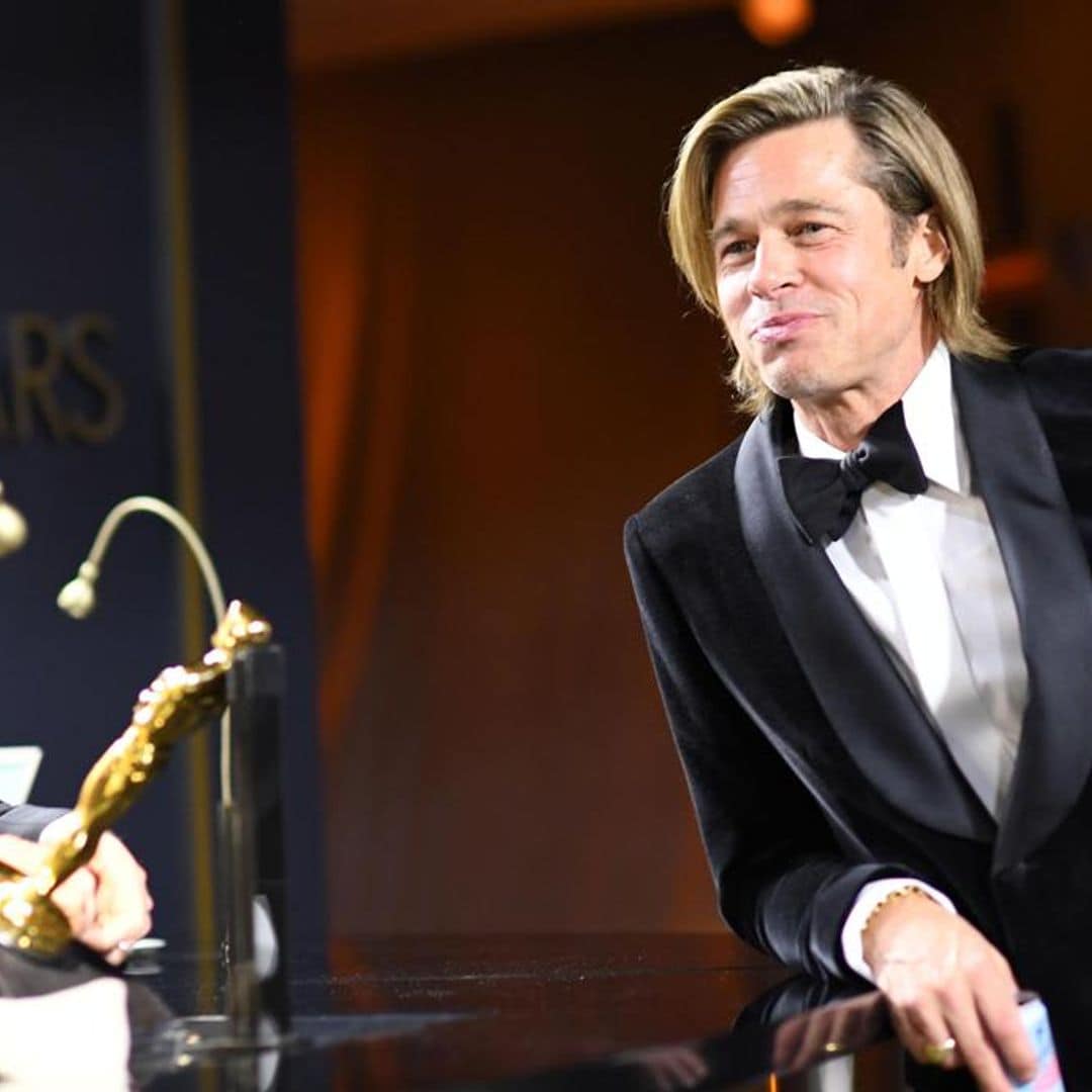 What Brad Pitt had to say about Shiloh and the kids at the Oscars