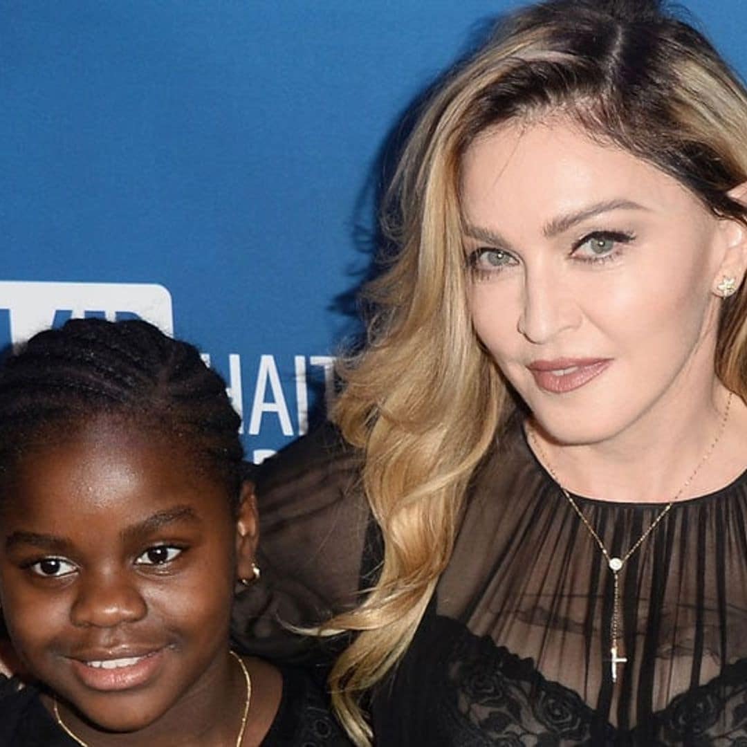 Madonna is a supportive mother as her 'superstar' daughter Mercy wins at gymnastics meet