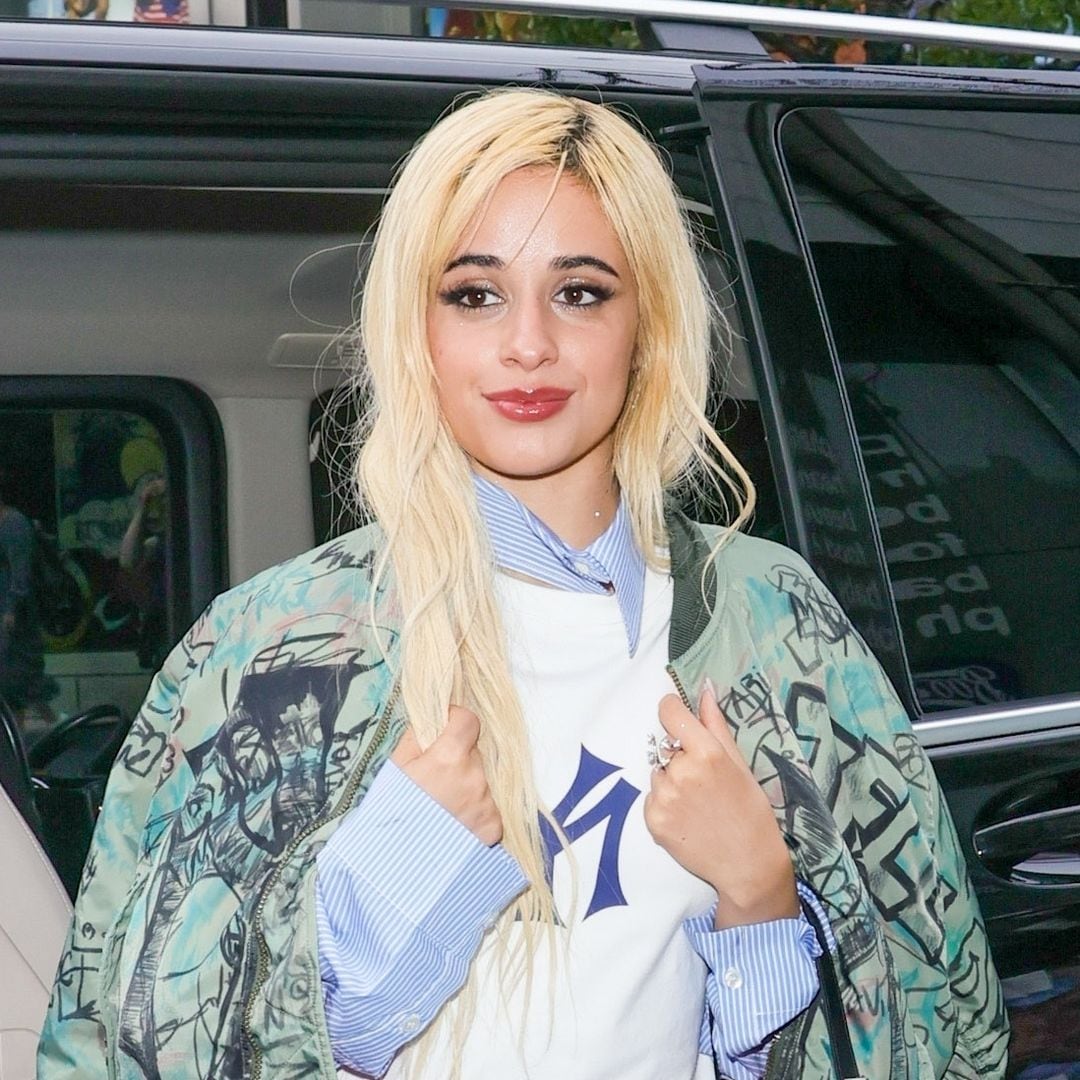 Camila Cabello is all smiles in mini shirtdress in London [PHOTOS]