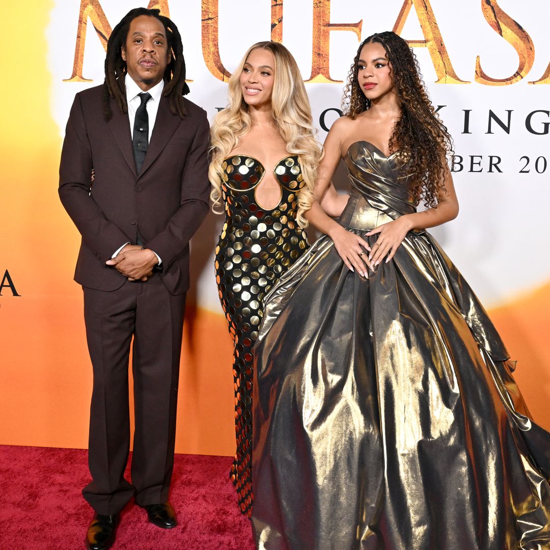 Beyoncé, Jay-Z, and Blue Ivy Carter are all smiles at 'Mufasa: The Lion King' premiere