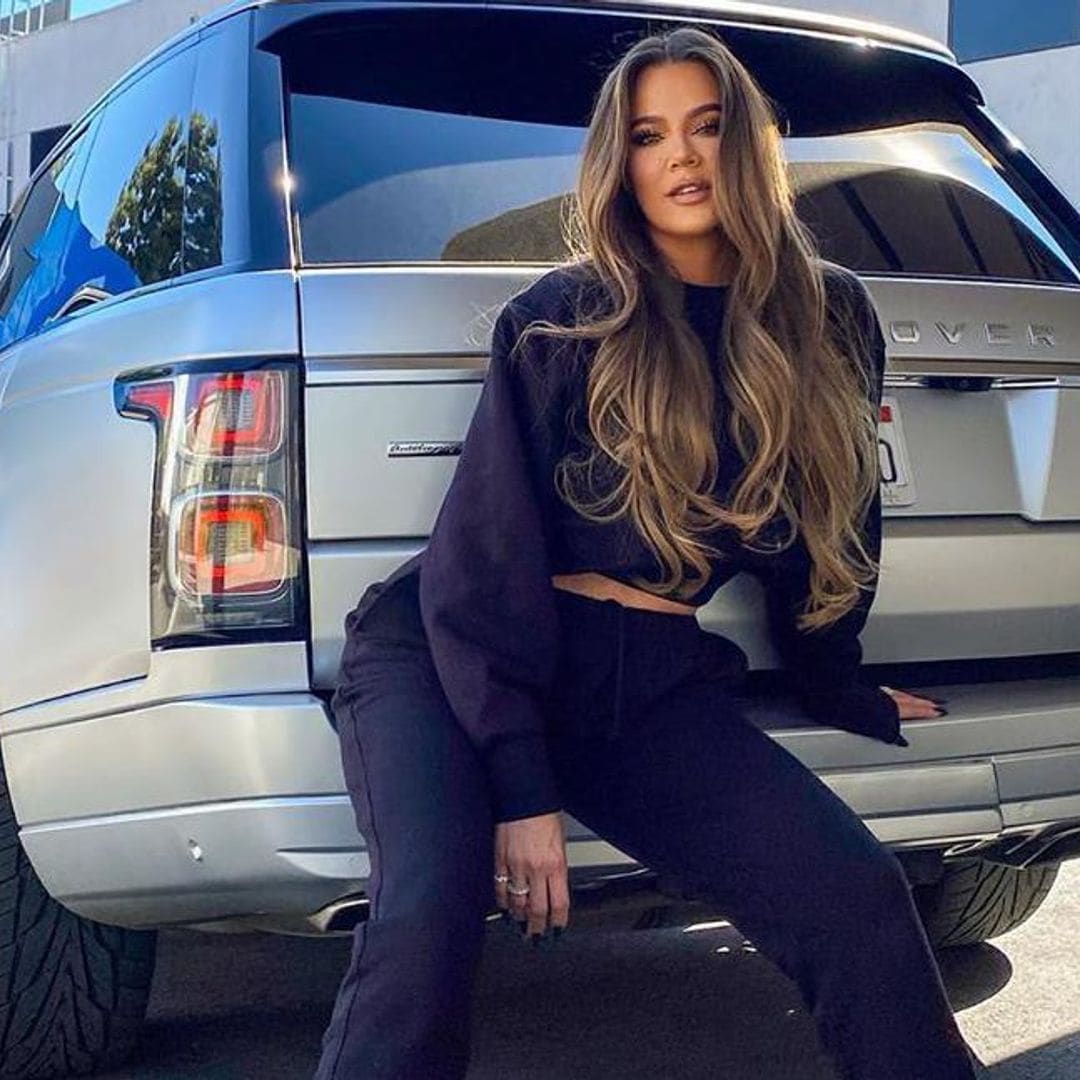 Khloe Kardashian steals Kim Kardashian’s car for photoshoot and we’re LOLing