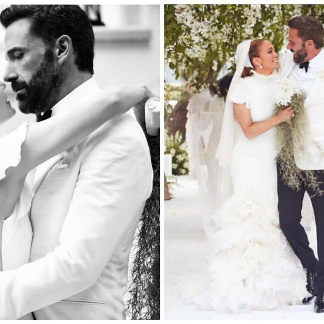 Jennifer Lopez shares wedding photos with Ben Affleck and details about the weekend