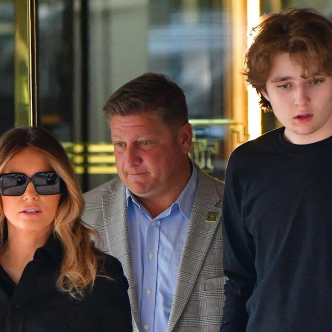 Barron Trump celebrates his 18th birthday as he readies for college