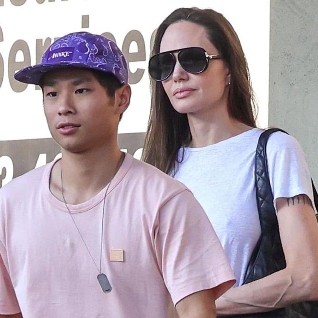 New dog? Angelina Jolie and Pax go shopping for pet supplies