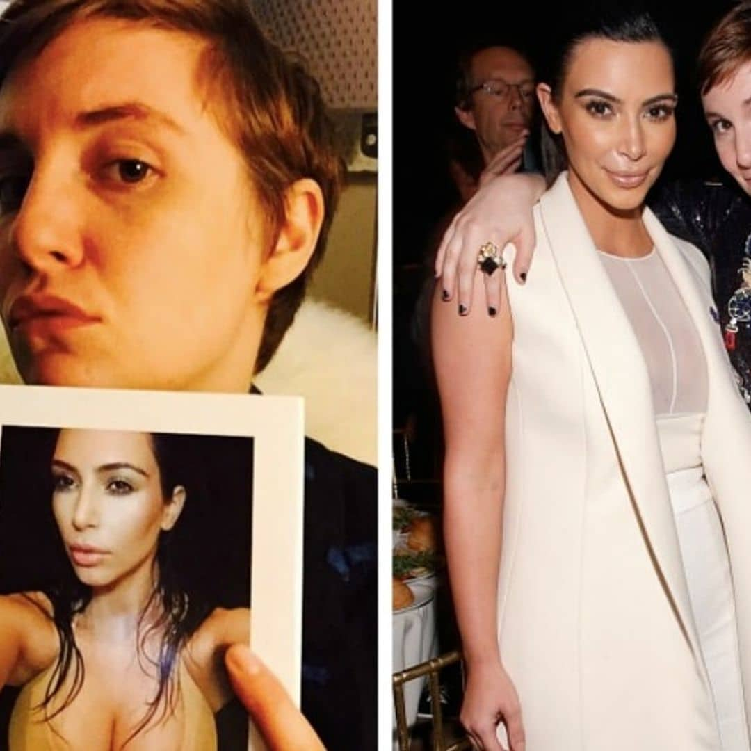 Lena Dunham proudly buys Kim Kardashian's selfie book