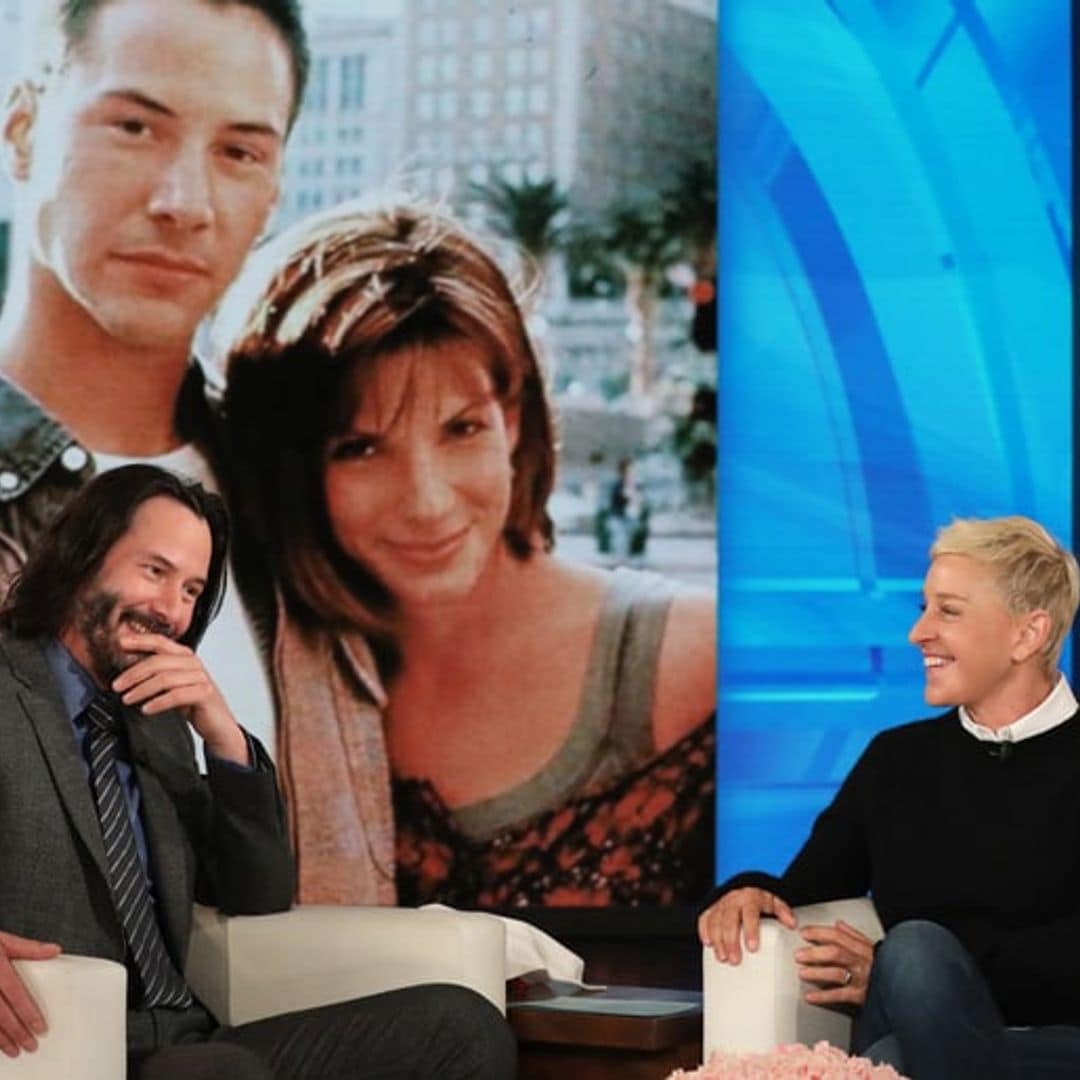 Keanu Reeves reveals this secret about co-star Sandra Bullock