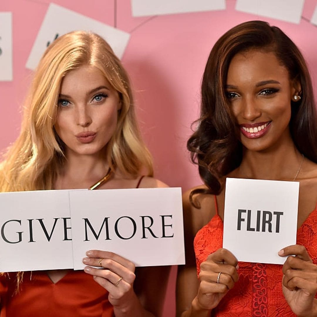 Victoria's Secret Angels Elsa Hosk & Jasmine Tookes share Valentine's Day tips for single girls