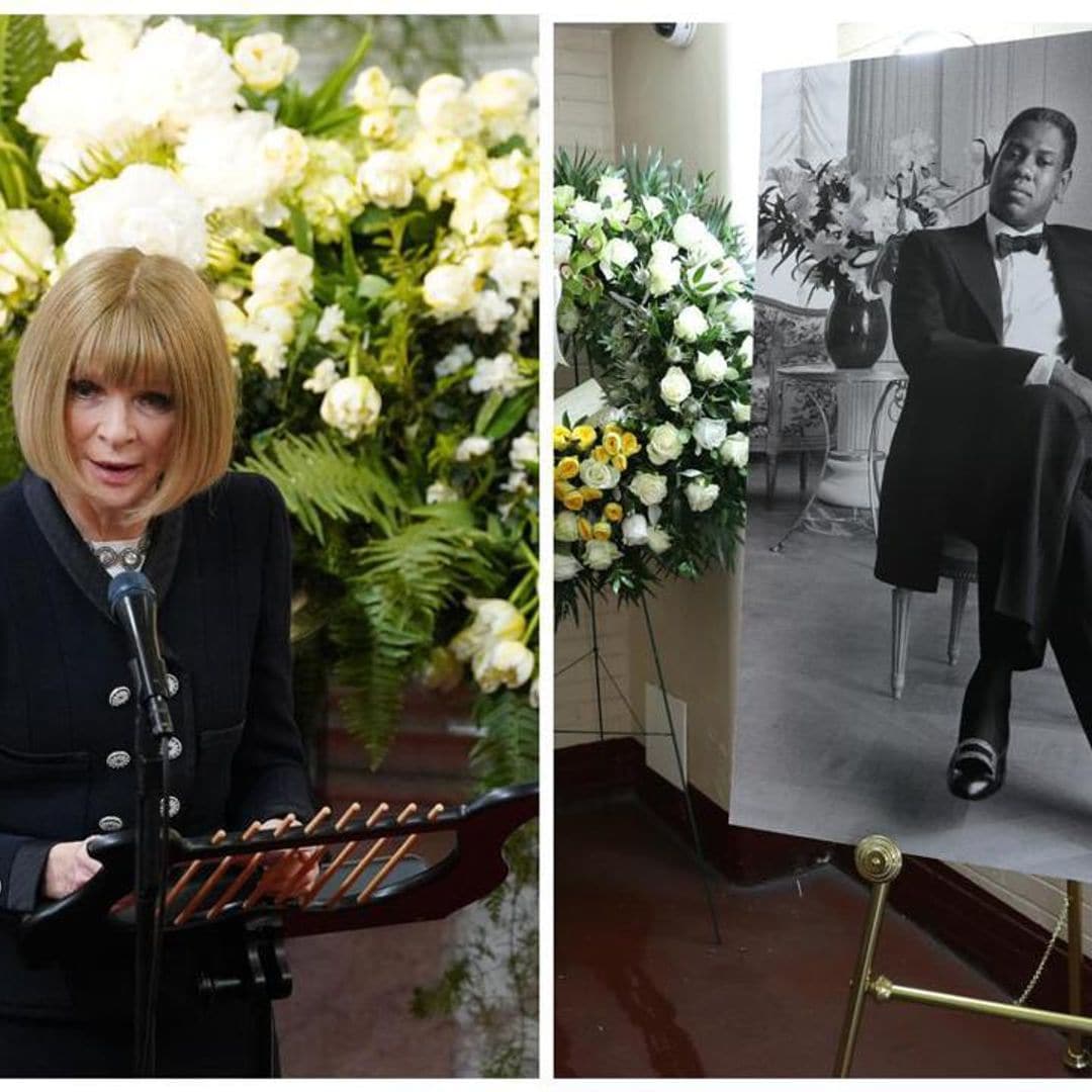 Anna Wintour gets emotional at Andre Leon Talley’s funeral