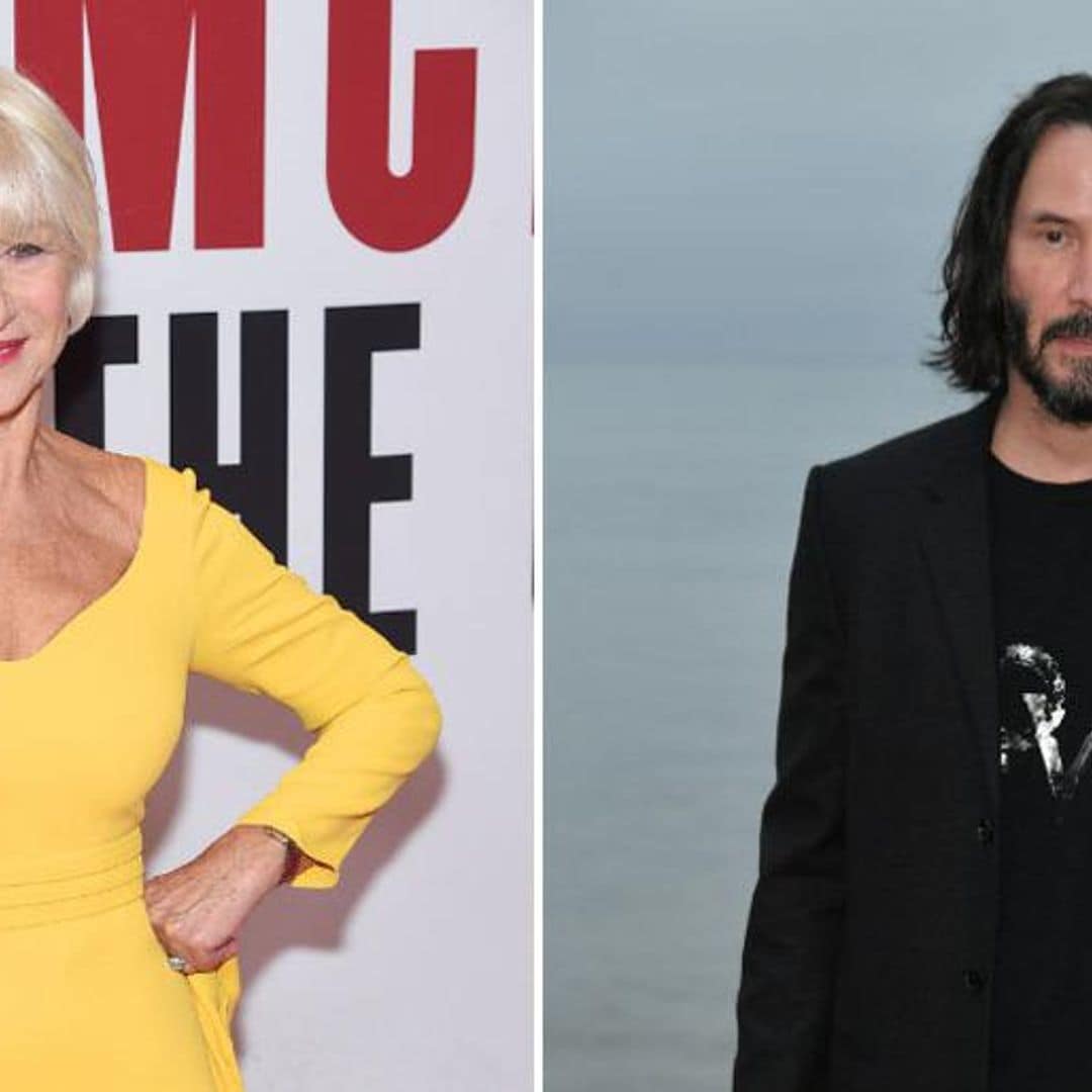 Helen Mirren has the best reaction to being mistaken for Keanu Reeves' girlfriend