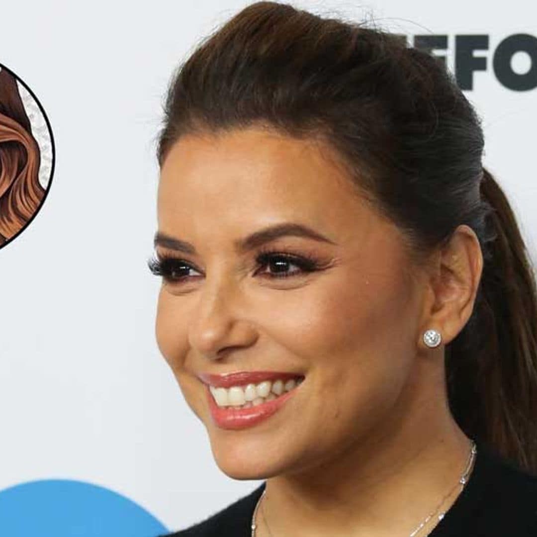 The sweet story behind Eva Longoria's personalized Santiago tote