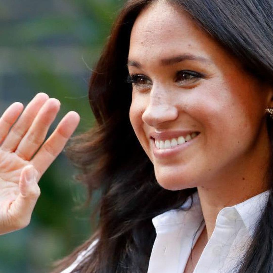 Meghan Markle has the easiest styling trick to create the perfect waist