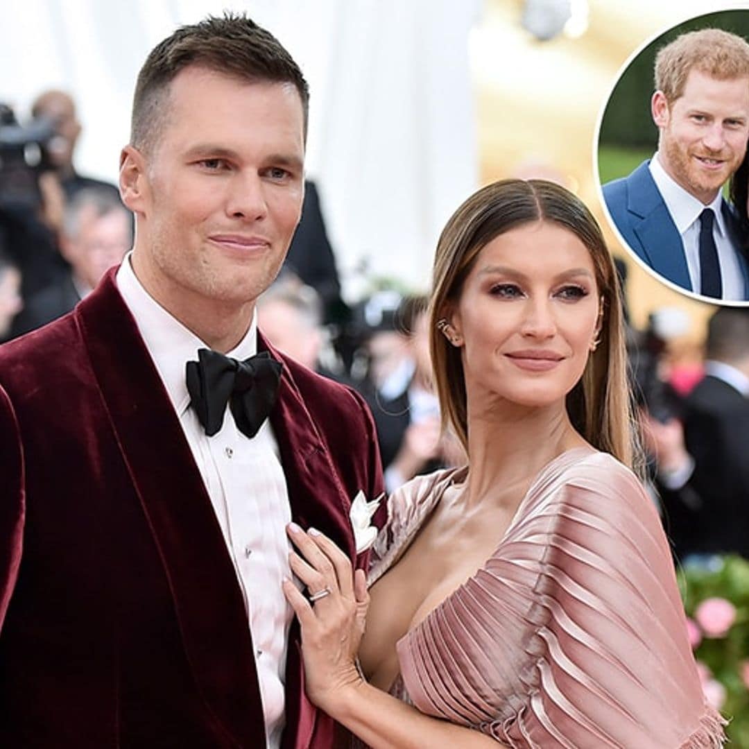 Gisele Bündchen and Tom Brady channel Meghan and Harry with loved-up pic