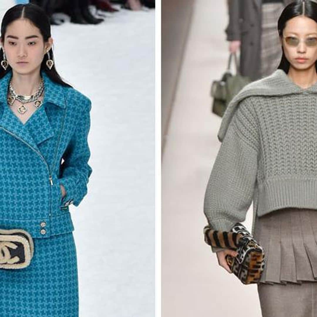 Furry handbags are set to be the IT accessory for the fall/winter months