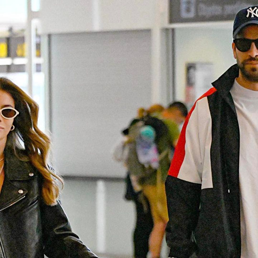 Gerard Pique and Clara Chia travel in style after celebrating her 25th birthday