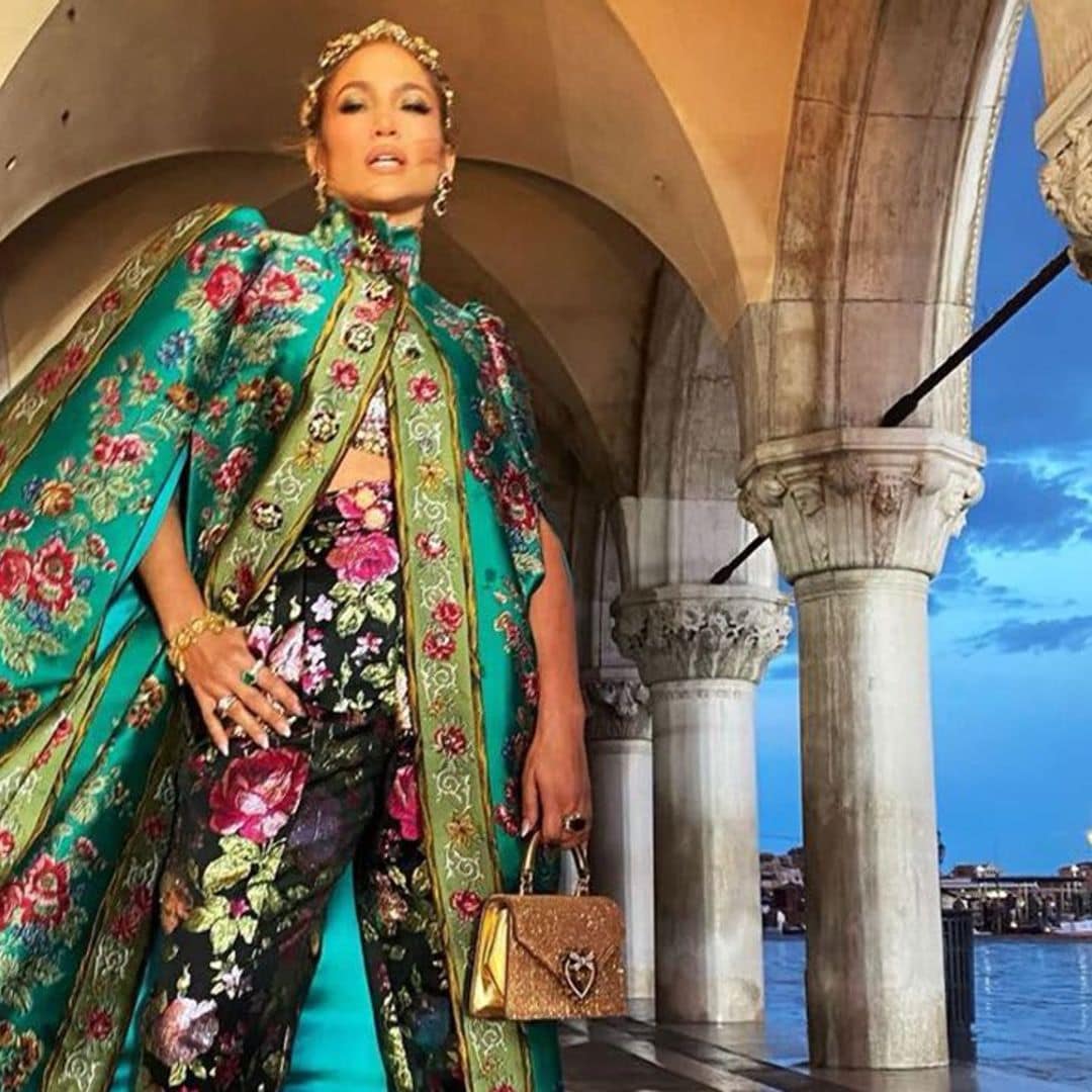 Jennifer Lopez looks royal in Dolce & Gabbana ahead of Ben Affleck’s movie premiere in Venice