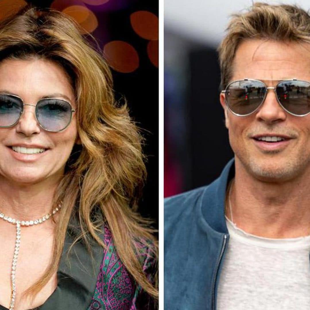 Shania Twain leaves hilarious comment for Brad Pitt’s 60th birthday