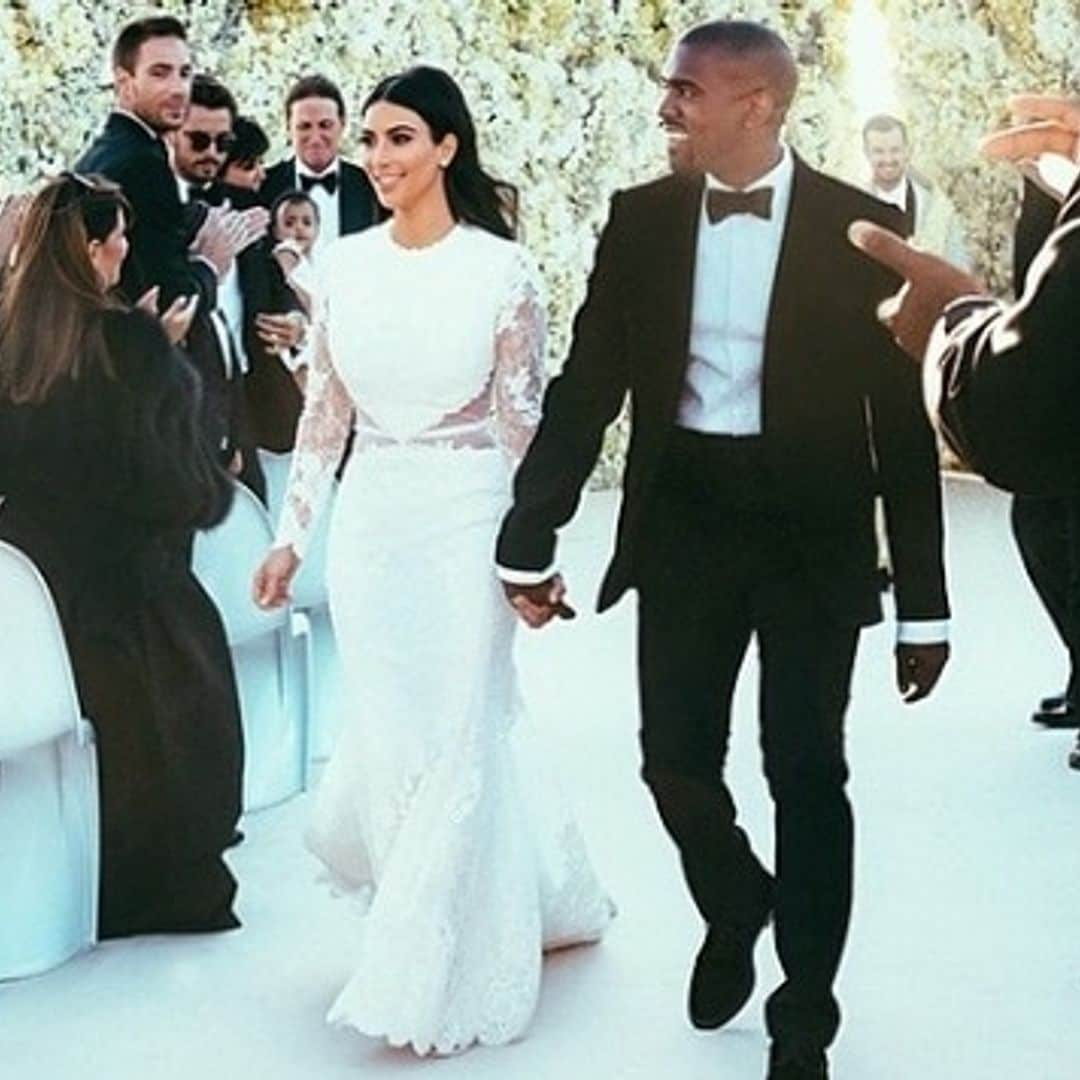 One year later: 32 new photos from Kim Kardashian, Kanye West's wedding