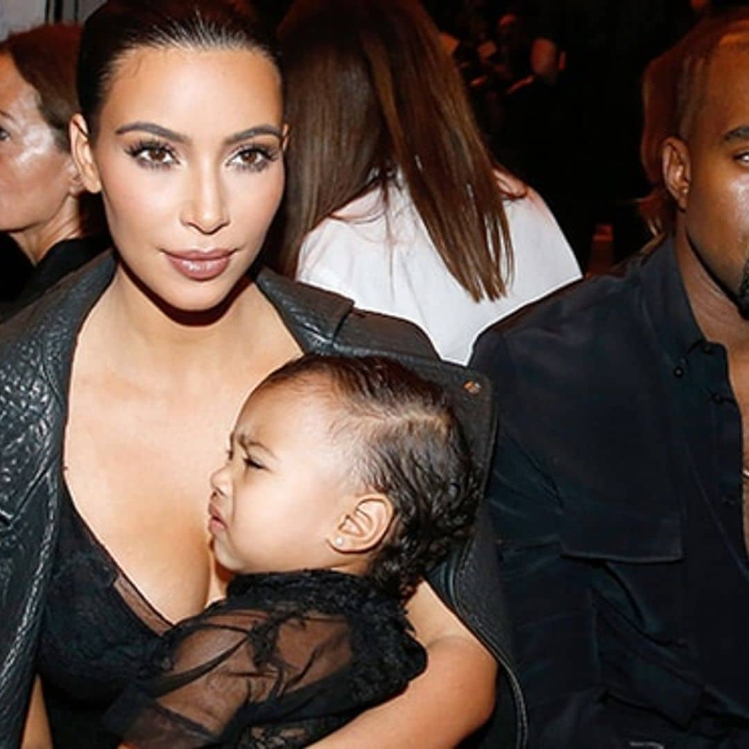 Kim, Kanye and baby North named 'first fashion family'