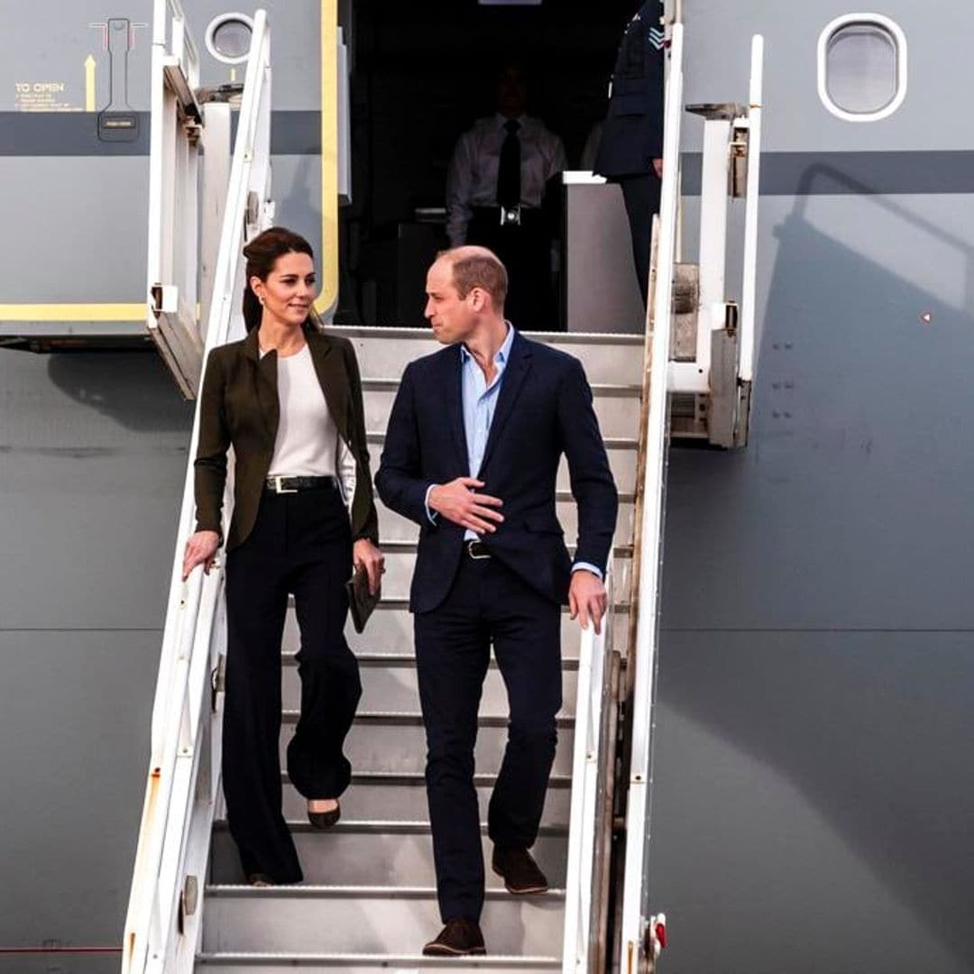 Prince William and Kate Middleton’s plane forced to make emergency landing in Pakistan