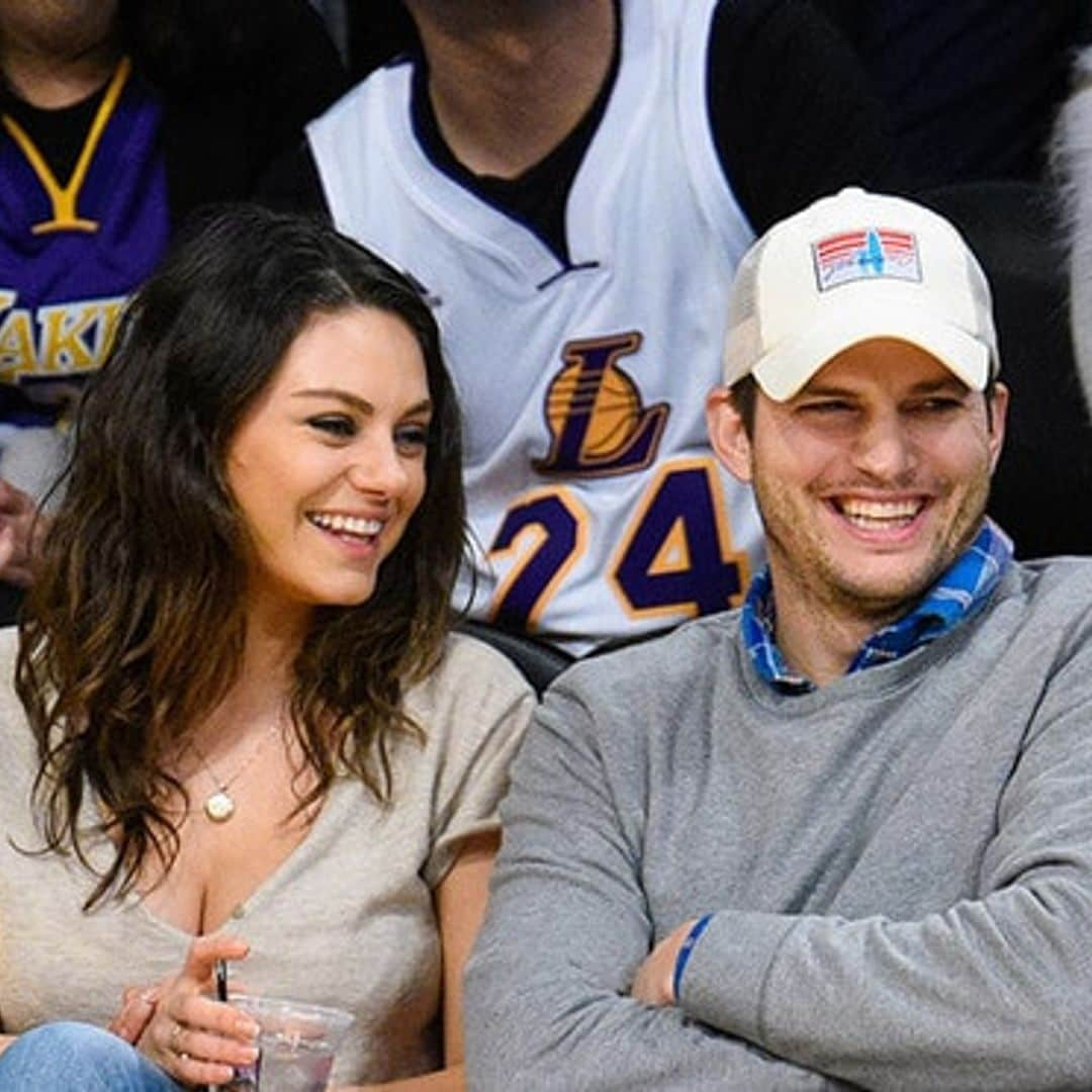 Congrats! New parents Mila Kunis and Ashton Kutcher are married