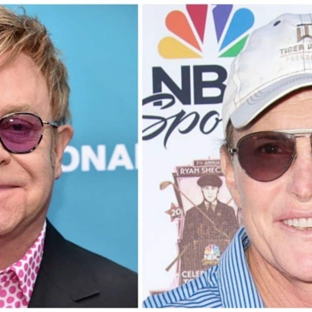 Elton John, Lena Dunham share support for Bruce Jenner ahead of interview