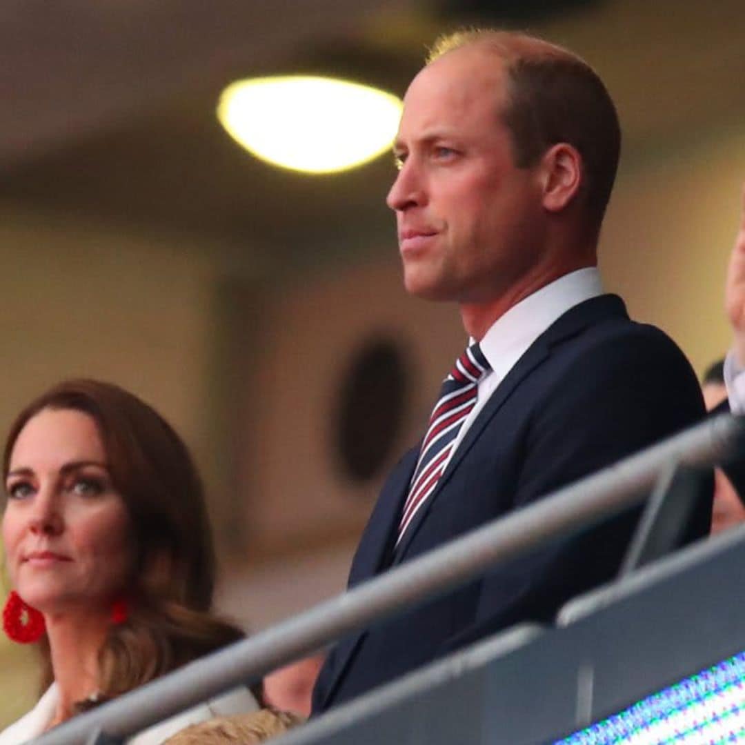 Prince William condemns racist abuse aimed at England players with personal message