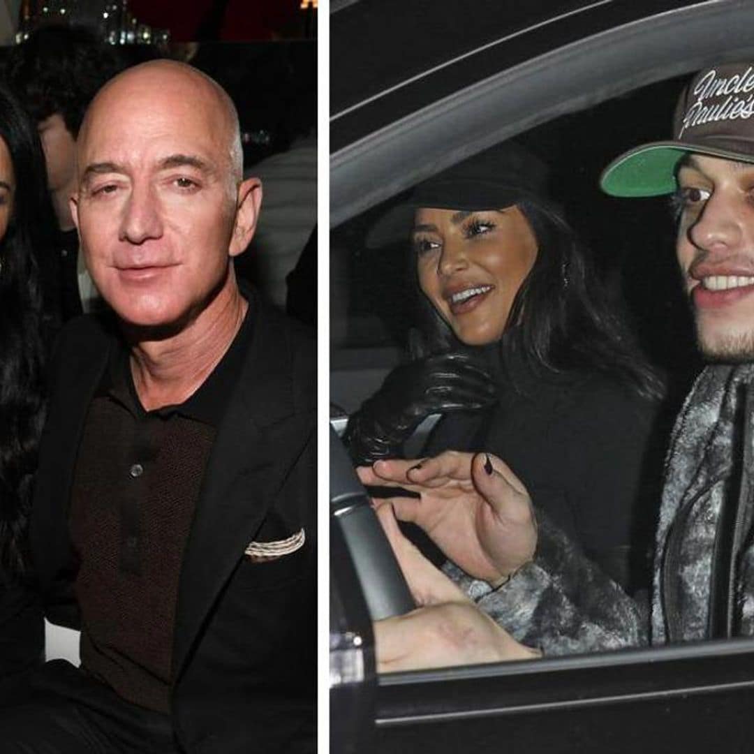 Did Kim Kardashian, Pete Davidson, Jeff Bezos, and Lauren Sanchez, have a double date?