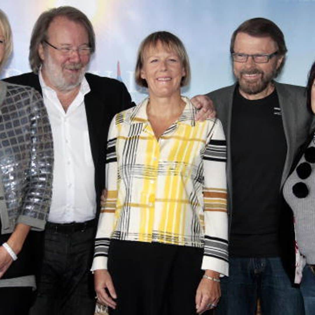 ABBA reunites for rare-appearance at 'Mamma Mia' inspired restaurant opening