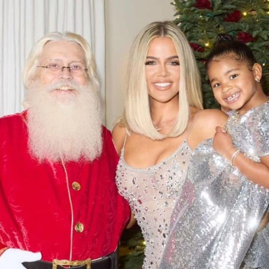 Khloe Kardashian’s daughter True sparkled like mom in an expensive Dolce & Gabbana dress