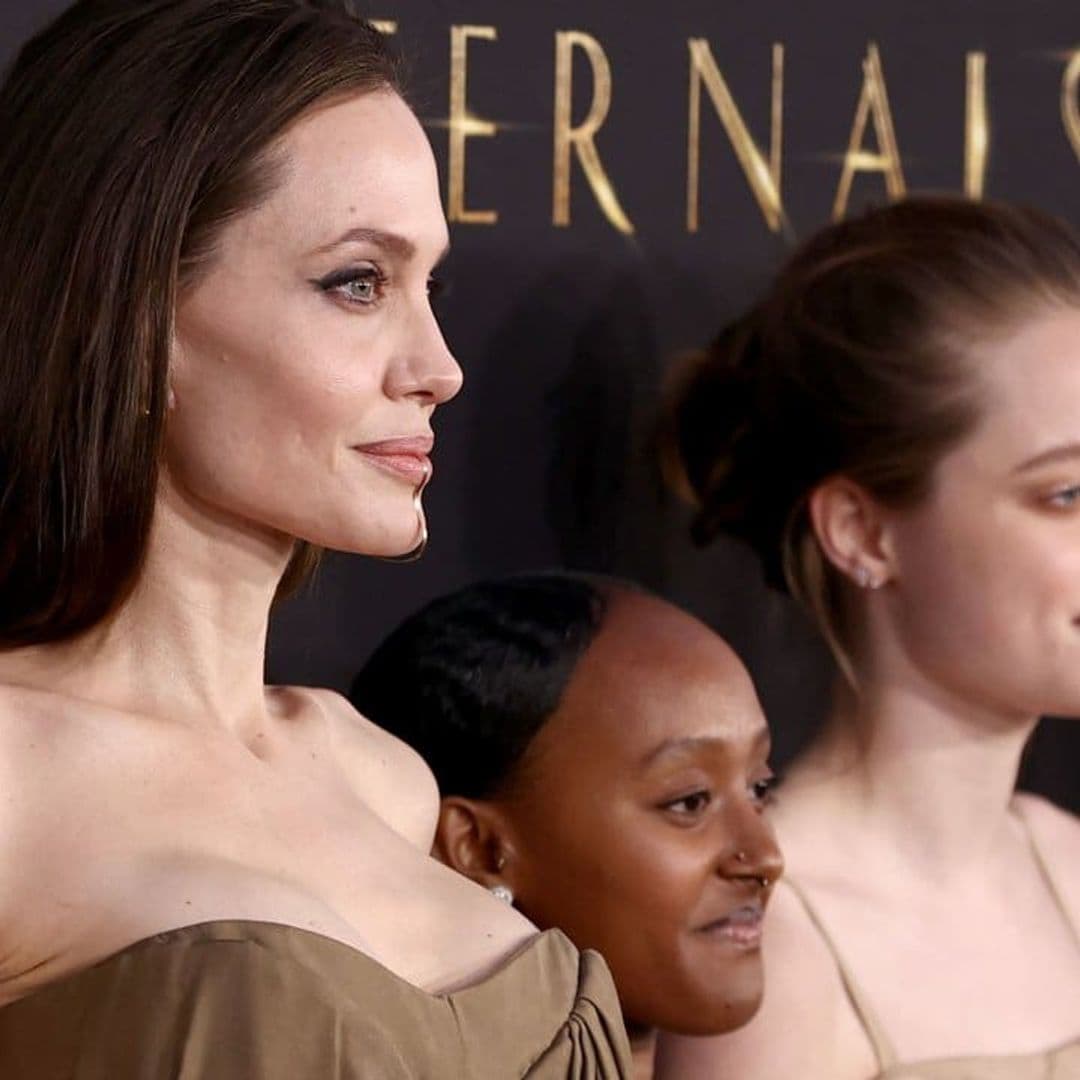 Shiloh Jolie-Pitt looks so much like mom Angelina Jolie at ‘Eternals’ premiere