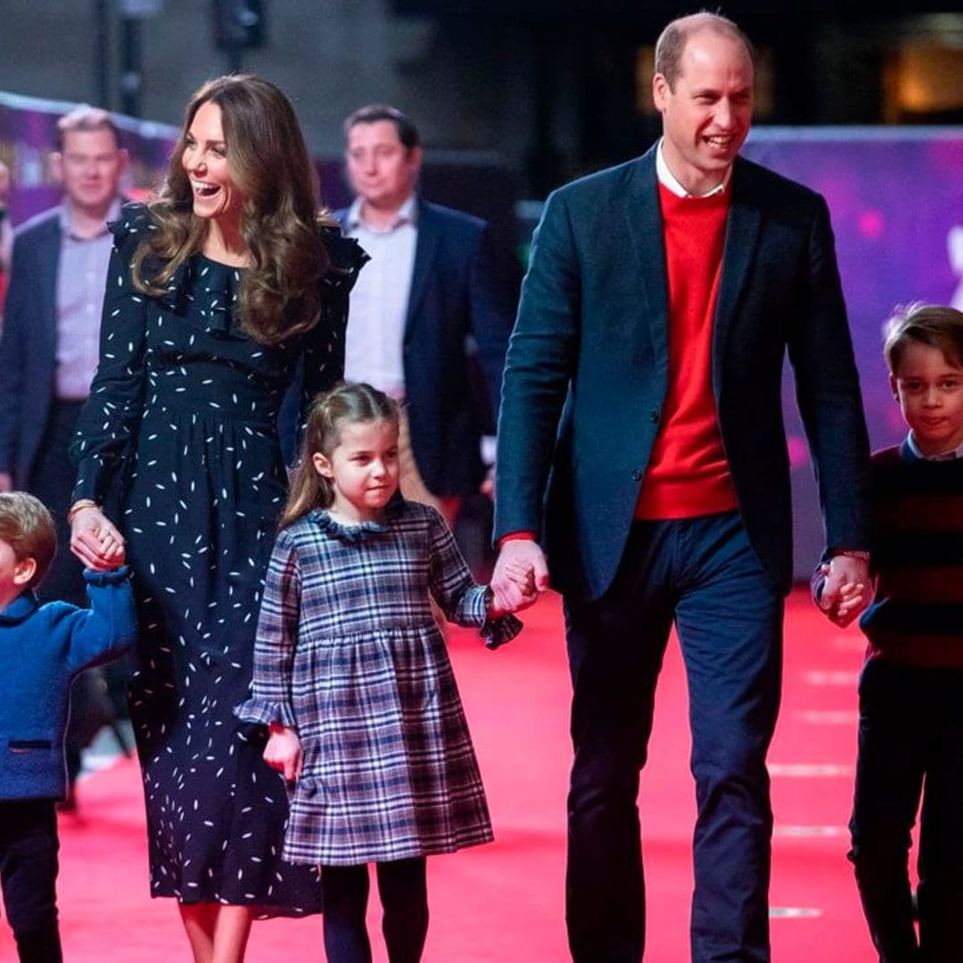 Every adorable photo from George, Charlotte and Louis’ first red carpet appearance