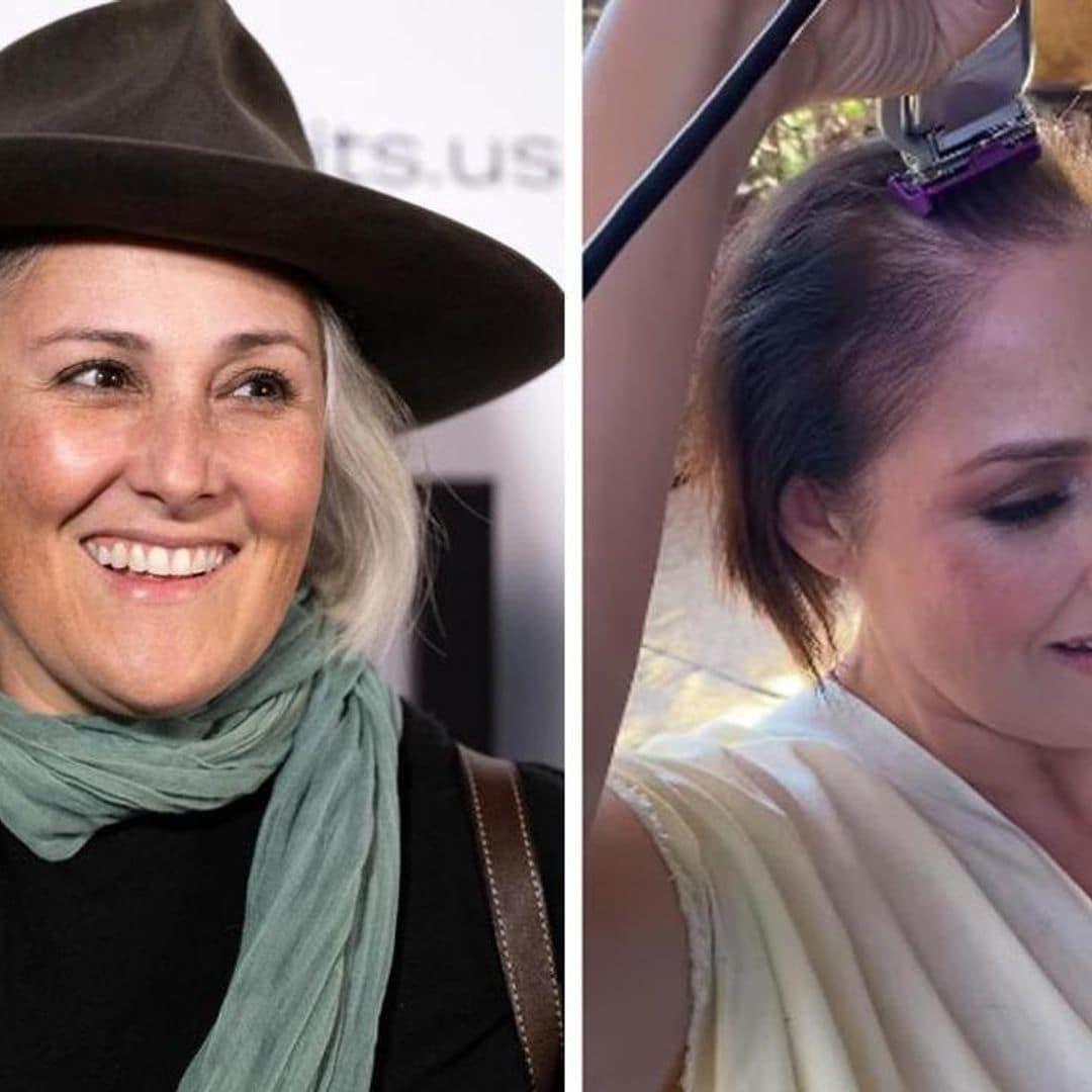 Ricki Lake shares ‘raw’ video shaving her head after struggling with androgenic hair loss