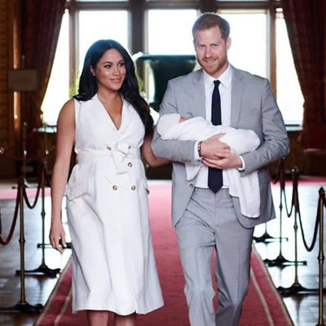 Meghan Markle and Prince Harry reveal the name of their baby boy