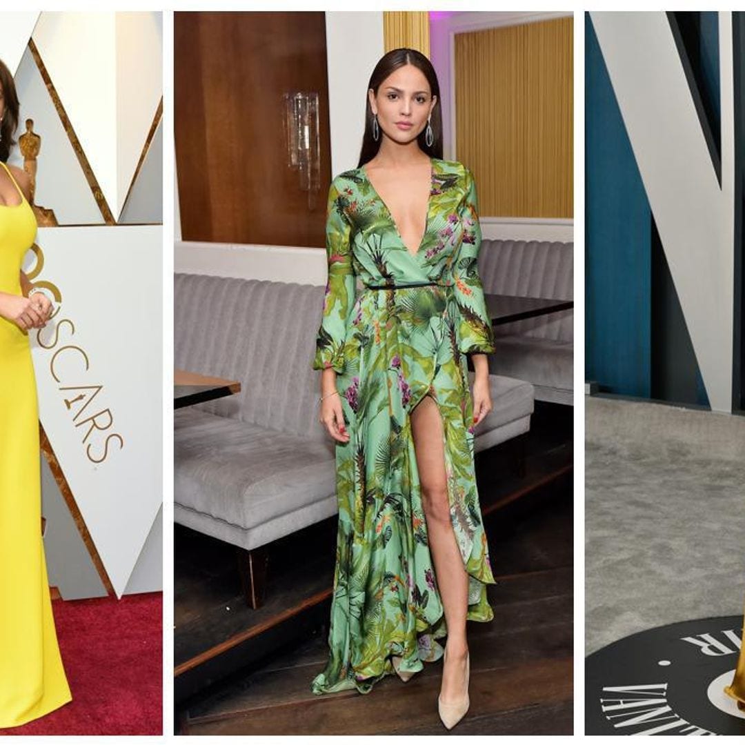 From a JLo-inspired dress to that epic gold gown, see Eiza Gonzalez’s sexy and chic red carpet looks