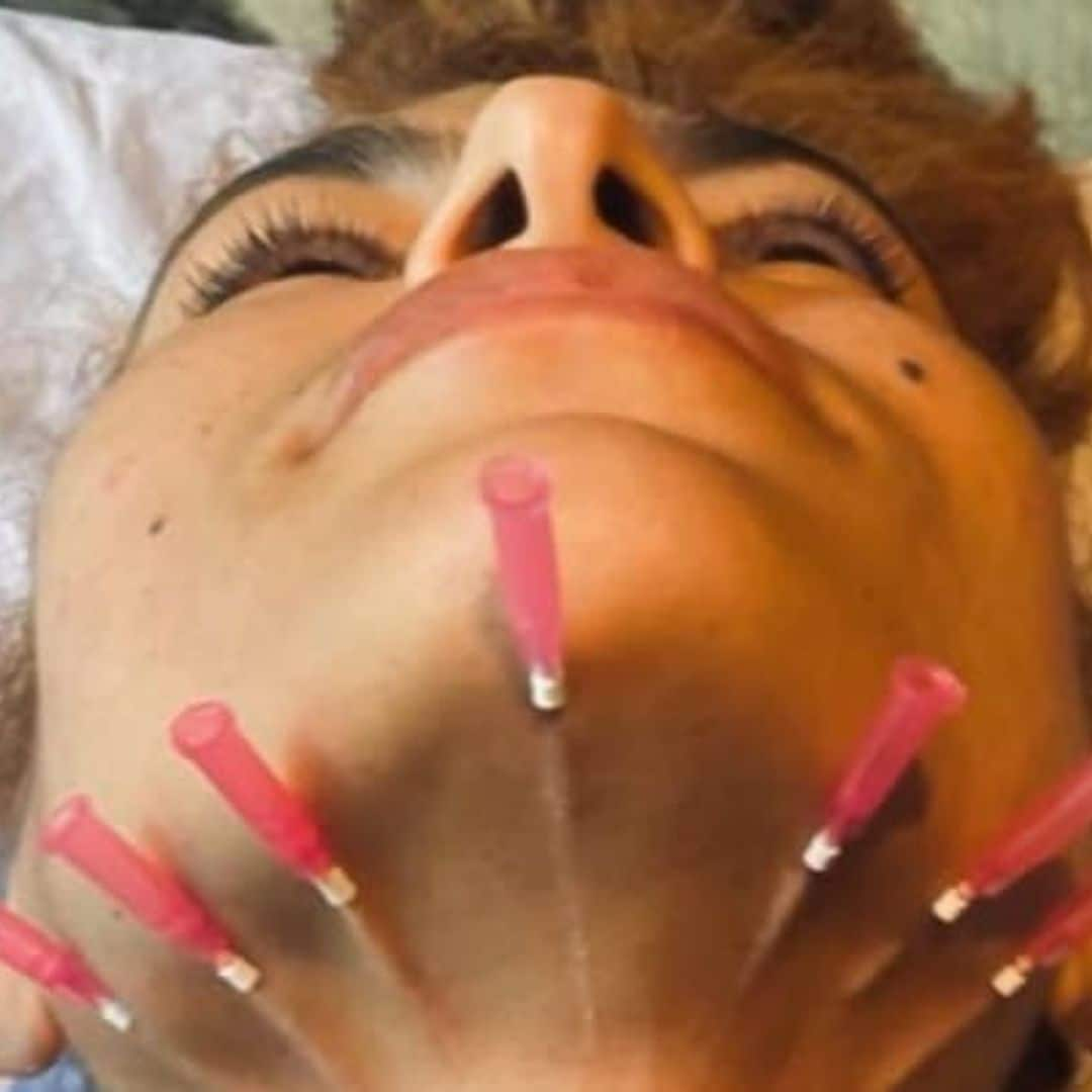 Sofia Vergara’s cousin gives Eva Mendes scary-looking beauty treatment and we’re shook