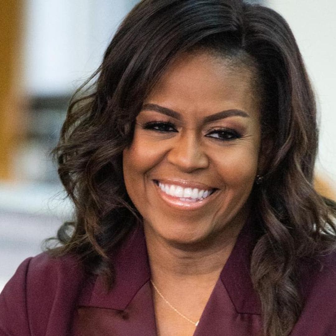 Michelle Obama sends message with jewelry: How to buy her viral necklace