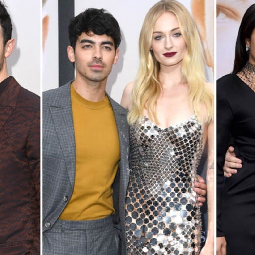 Burnin' Up: The Jonas Brothers and their wives stun at 'Chasing Happiness' premiere