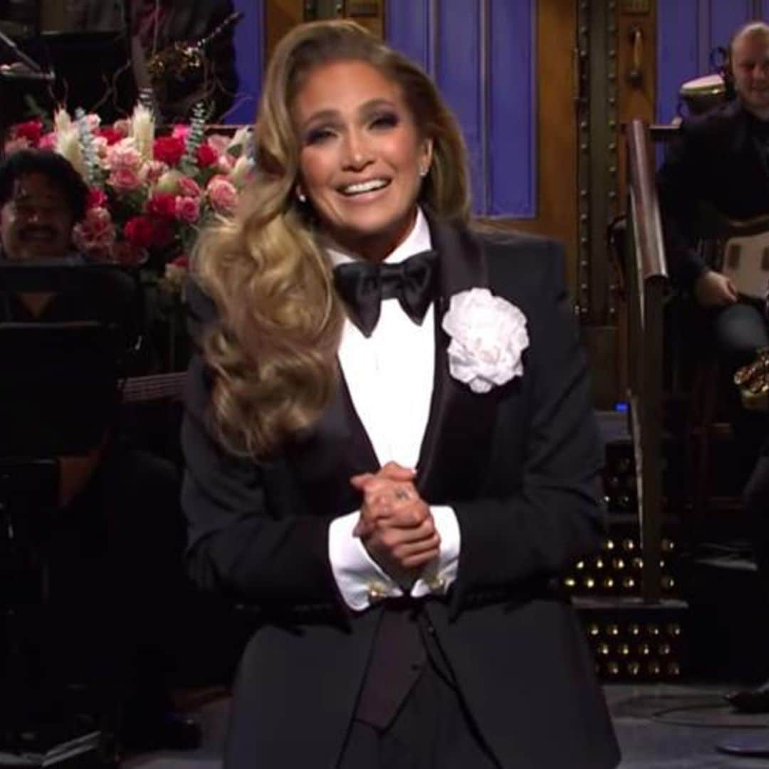 JLo takes over SNL in iconic Versace gown - see the quick change!