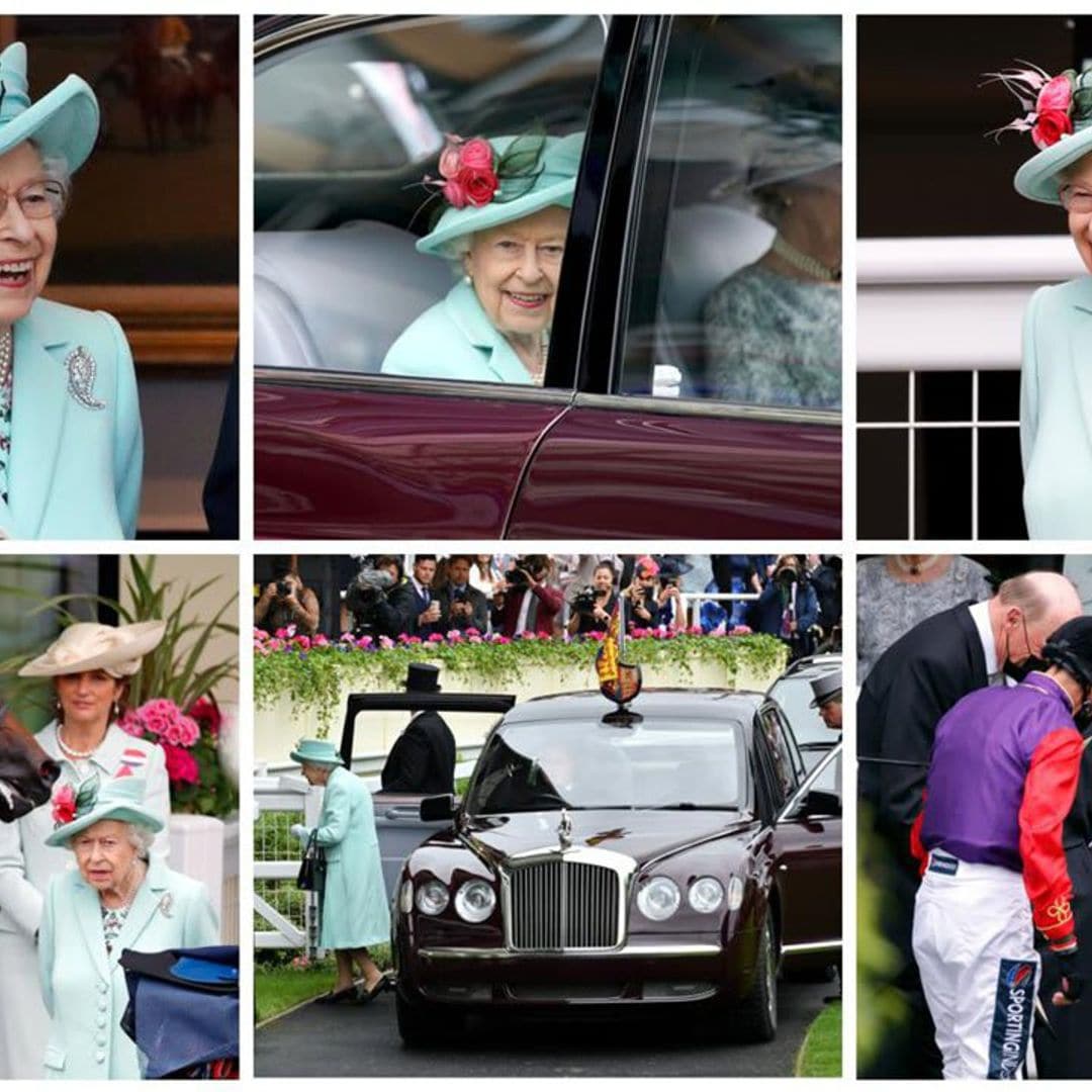 Photos of Queen Elizabeth II at Royal Ascot - Day Five